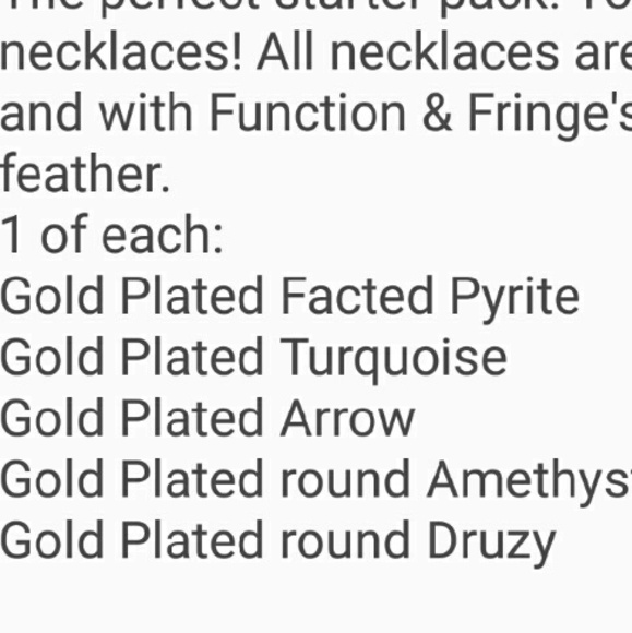 Function & Fringe necklace - Picture 4 of 4